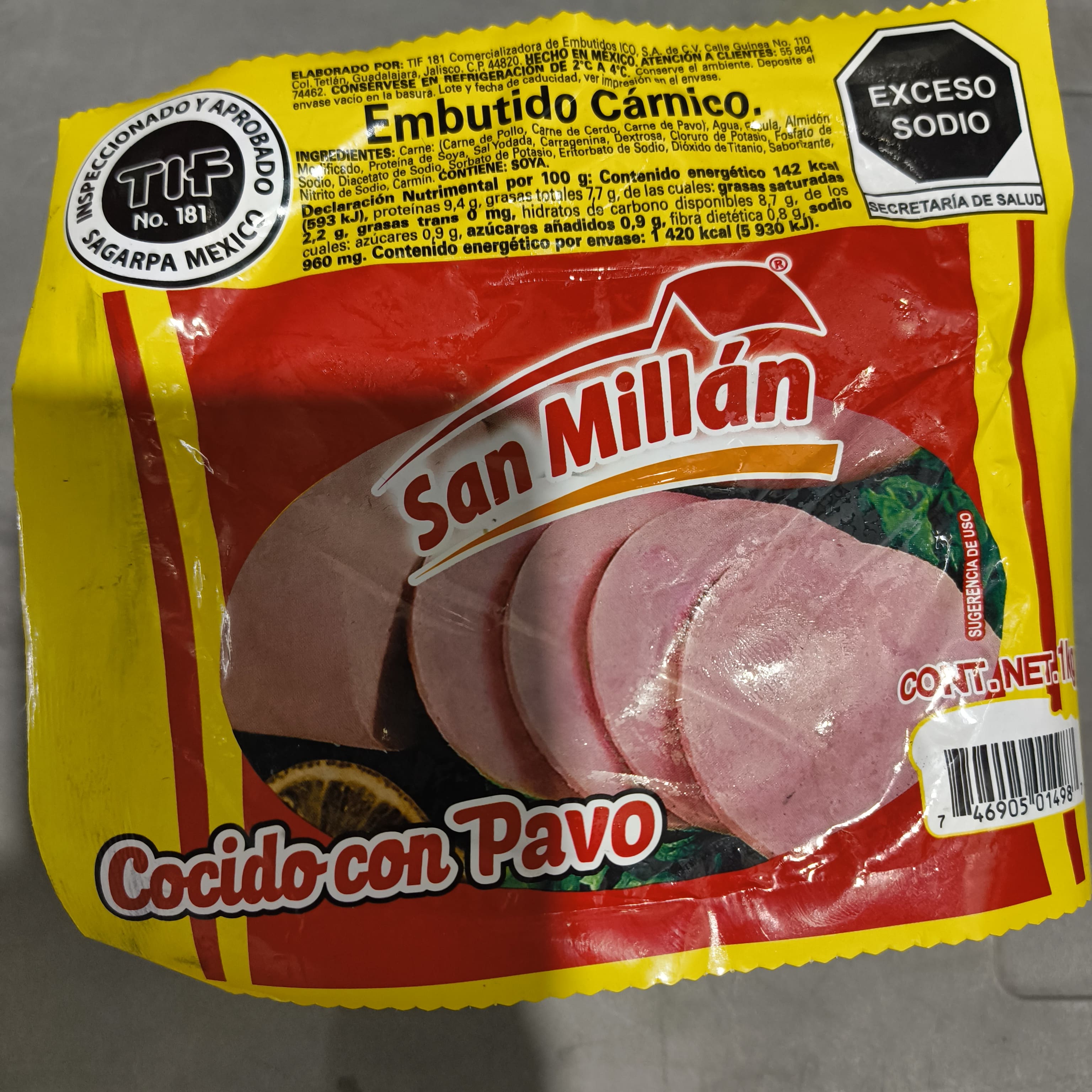 Imagen de Jamon San Millan Rebanado